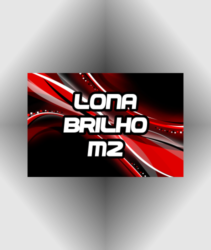 Lona Brilho 440gr Impressa sem Acabamento