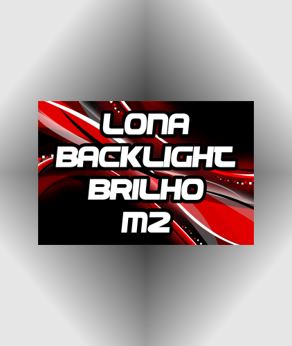Lona Backlight Brilho 440gr sem Acabamento